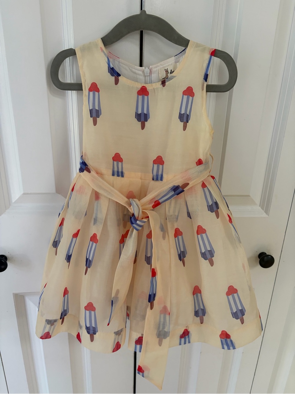 Doe A Dear Ice Patriotic Pop Popsicle Dress | Size 2